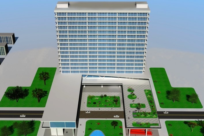 Perspectiva. Parque CECAP Guarulhos. TFG Thiago Bergamini Silva.<br />divulgação 