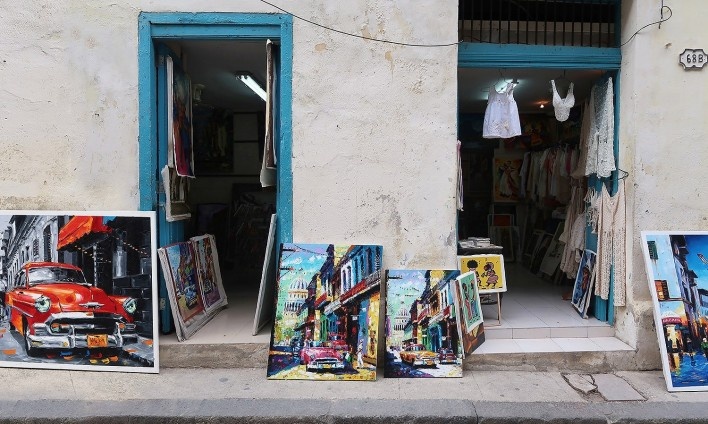 Calle San Ignacio, Habana Vieja, Cuba<br />Foto Victor Hugo Mori 