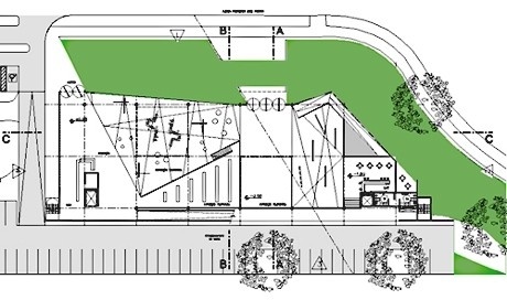 Planta pavimento térreo<br />Imagem dos autores do projeto 