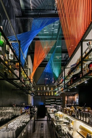 Restaurante Imakay, São Paulo SP Brasil, 2019. Arquitetos Alberto Barbour e Alexandre Liba / Urdi Arquitetura<br />Foto Nelson Kon 
