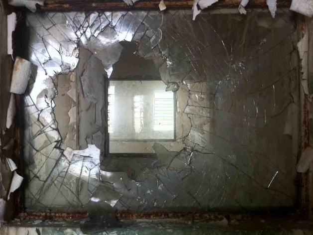 Ala abandonada do Complexo Hospitalar do Juquery<br />Foto Abilio Guerra 