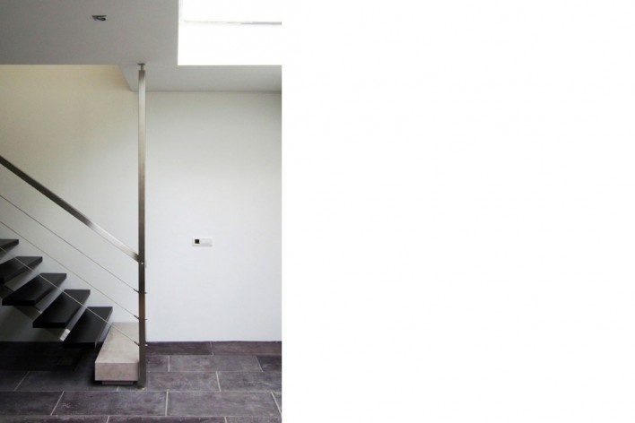 Casa na Cruz de Oliveira, 1ª fase, Benedita, Portugal. Arquiteto Pedro Fonseca Jorge<br />Foto Pedro Fonseca Jorge / Pedro Cavaco Leitão 
