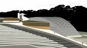 Perspectiva geral do complexo<br />Imagem dos autores do projeto 