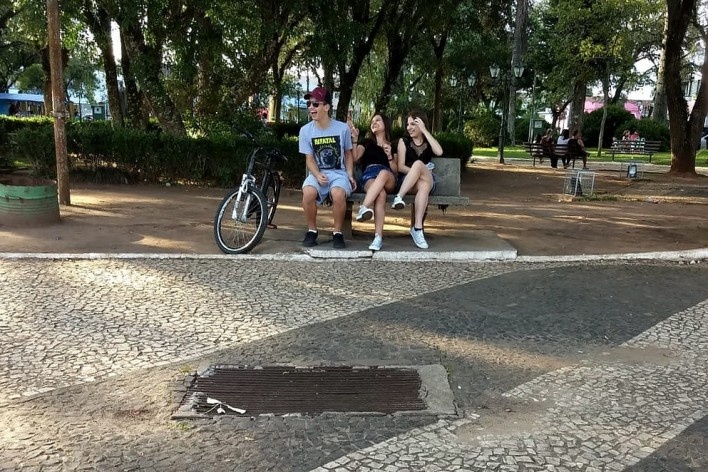Praça João Pessoa, Rio Negro PR<br />Foto Mauro Calliari 