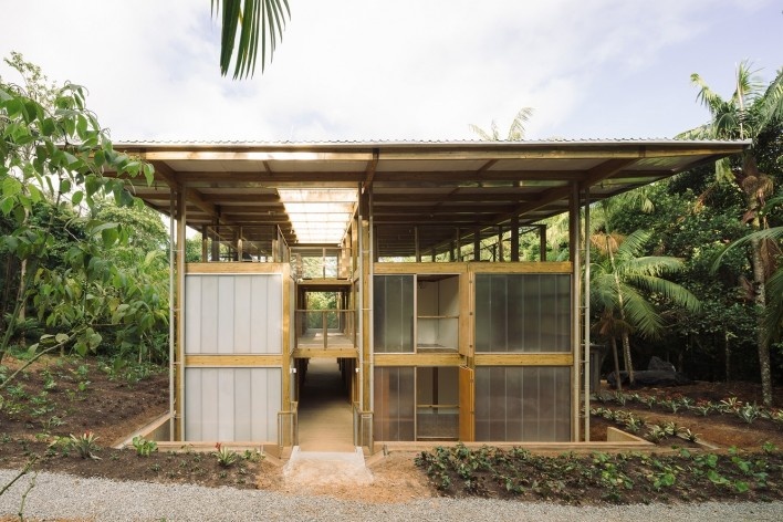 Sede Administrativa Fundação Florestal — Juréia-Itatins, Peruíbe SP, 2019. 23 Sul Arquitetura<br />Foto Pedro Kok 