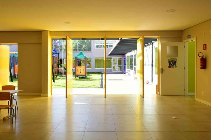 Escola Vila Luiza, Passo Fundo RS, arquiteta Karine Knob<br />Foto Alex Borgman  [Karine Knob]
