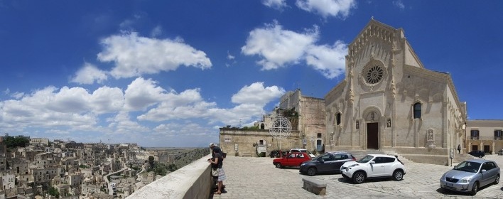 Cidade de Matera, Basilicata, Itália<br />Fotomontagem Victor Hugo Mori, 2016 