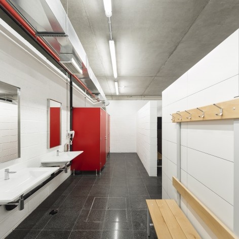 Escola Gaspar Frutuoso, Ribeira Grande, Azores, Portugal, 2016. Arquiteto Carlos Almeida Marques<br />Foto Fernando Guerra 