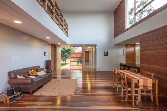 Arquiteto Fabiano Sobreira. Casa da Copaíba, Brasília, 2012<br />Foto Joana França 