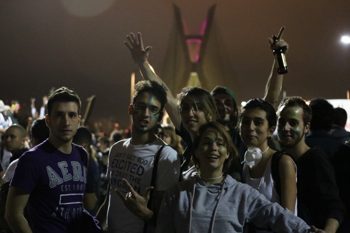Manifestação popular em São Paulo<br />Foto Ed Reis 