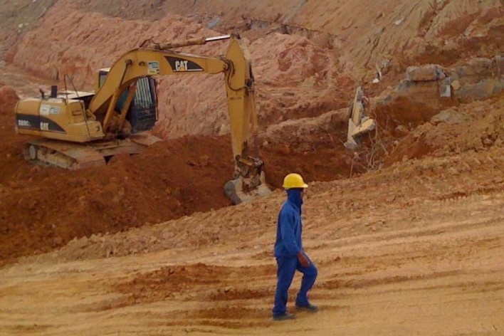 O terreno onde estava implantado o Vivaldão após sua demolição em 2010<br />Foto Fernando Serapião 