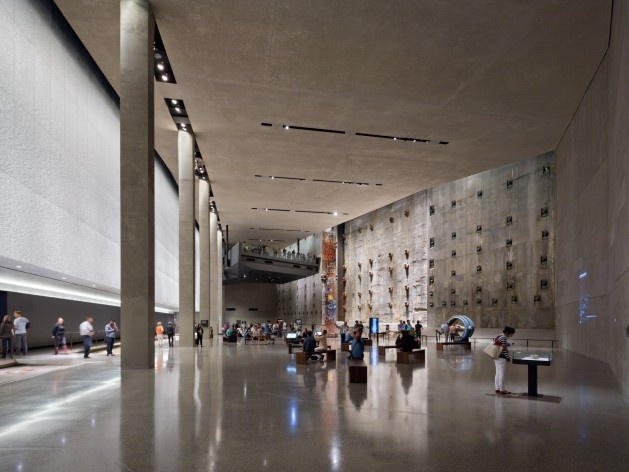 Davis Brody Bond Architects and Planners, The 9/11 Memorial Museum, New York<br />Photography by James Ewing 