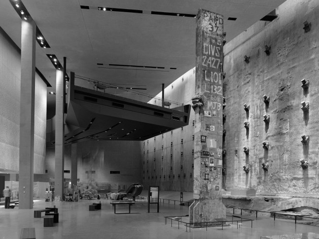 Davis Brody Bond Architects and Planners, The 9/11 Memorial Museum, New York<br />Photography by Andrew Moore 