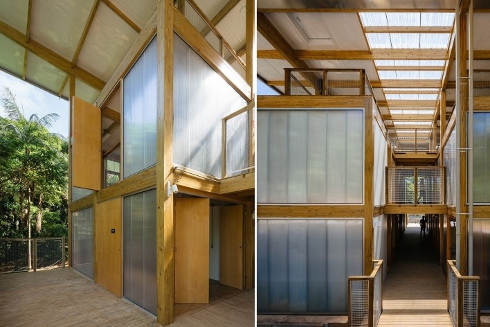 Sede Administrativa Fundação Florestal — Juréia-Itatins, Peruíbe SP, 2019. 23 Sul Arquitetura<br />Foto Pedro Kok 