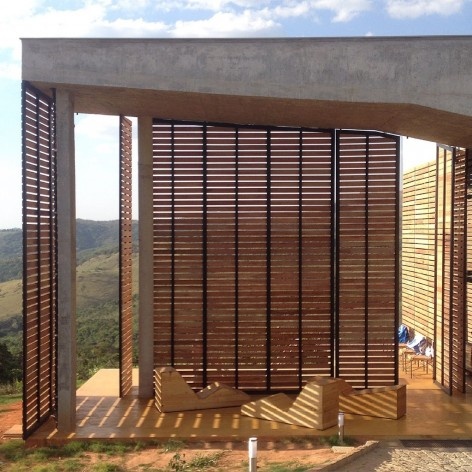Casa no Cerrado, Moeda MG, 2013-2015. Arquiteto Carlos M Teixeira, Vazio S/A<br />Foto Silvio Todeschi 