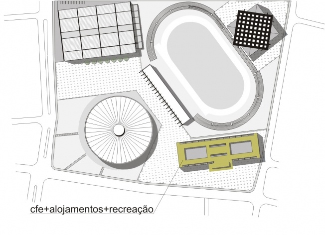 Esquema do Alojamento<br />Imagem dos autores do projeto 