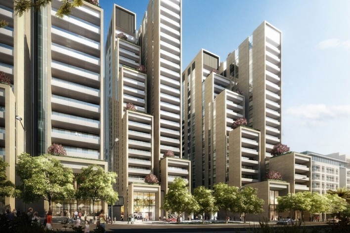 Beirut, perspectiva eletrônica, Foster and Partners [acervo dbox / Foster and Partners]