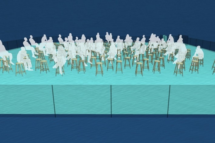 Spree river theatre, possibilities of usages. Carlos M. Teixeira