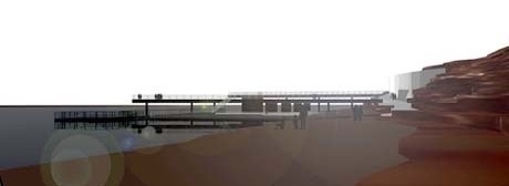 Perspectiva da orla<br />Imagem dos autores do projeto 