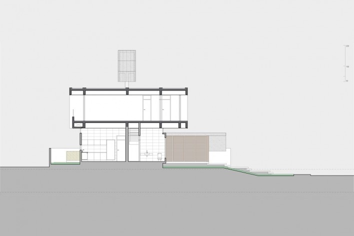 IF House, section 01, Natal RN Brasil, 2018. Architects Márcio Lucena and Kleimer Martins / Martins Lucena Arquitetos<br />Imagem divulgação/ Disclosure image  [Acervo/ Collection Martins Lucena Arquitetos]