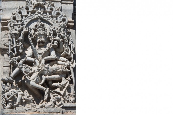 Cenas dos épicos hindus: Ramayana e Mahabharata<br />Foto Simone Neiva 