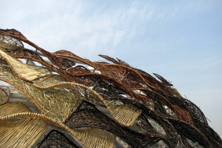 Spanish Pavilion for Shanghai World Expo 2010<br />Photo Shen Zhonghai / KDE  [Miralles-Tagliabue EMBT]