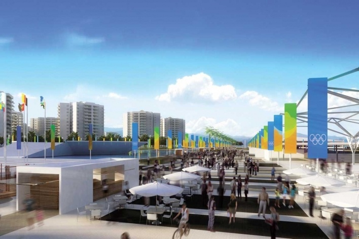 Olympic Village – Carioca Street<br />Rio 2016/BCMF Arquitetos 