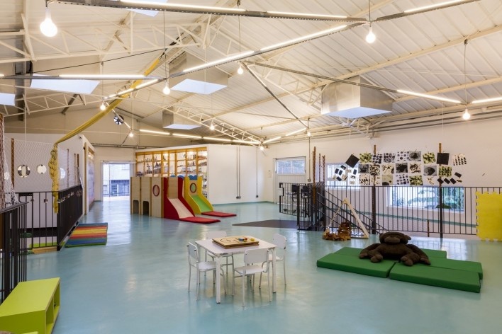 Wish School, São Paulo SP Brasil, 2016. Arquitetos Alexandre Gervásio, Erico Botteselli, Lucas Thomé e Pedro de Bona / Grupo Garoa Arquitetos Associados<br />Foto/Photo Pedro Napolitano Prata 