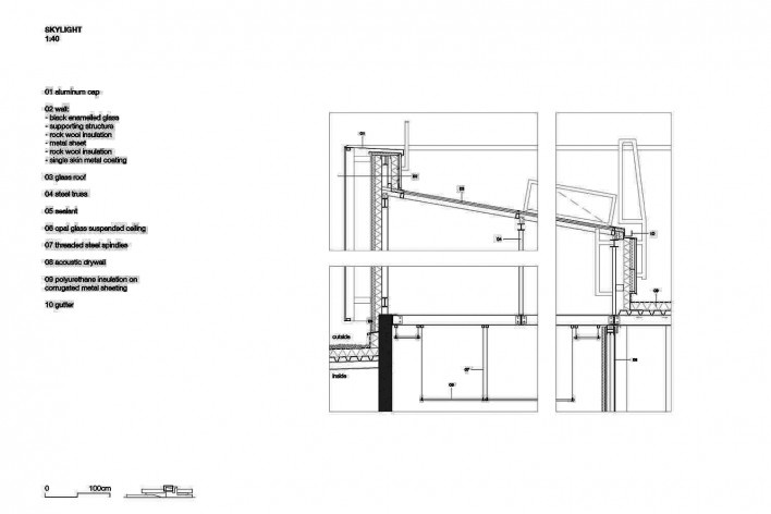 Câmara de Comércio e Artesanato de Hauts-de-France, detalhe, Lille, França, 2019. Escritórios Kaan Architecten e Pranlas-Descours Architect & Associates<br />Imagem divulgação  [Kaan Architecten / Pranlas-Descours Architect & Associates]