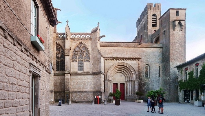 Basílica de Saint-Nazaire e Saint-Celse, Carcassonne, França<br />Foto Victor Hugo Mori 