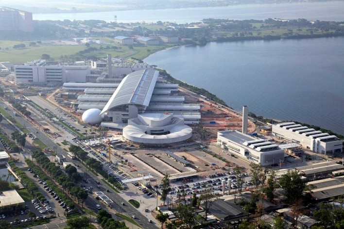 Vista geral do projeto de ampliação<br />Zanettini Arquitetura 