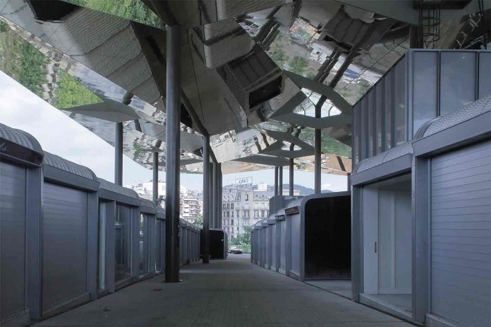 Mercat Encants, Barcelona. Arquiteto Fermín Vázques / b720 Fermín Vázquez Arquitectos<br />Foto Helena Guerra 