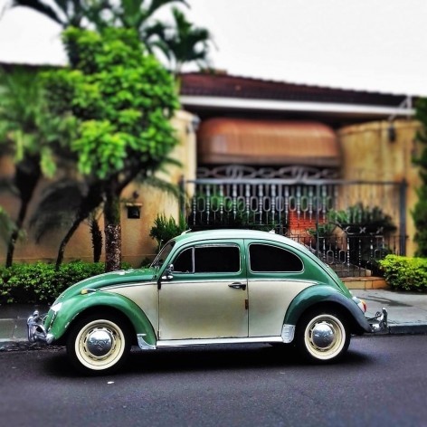 Fusca bicolor II, série fotográfica “Os fuscas ofuscam”<br />Foto Fernando Mascaro 