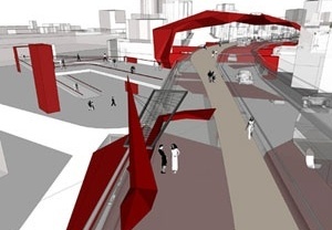 Perspectiva geral<br />Imagem do autor do projeto 
