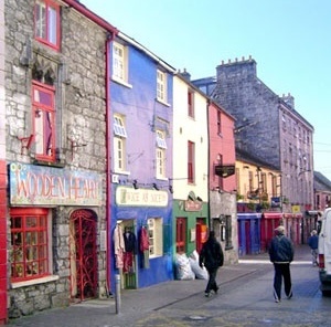 Rua em Galway<br />Foto Lu Cury 