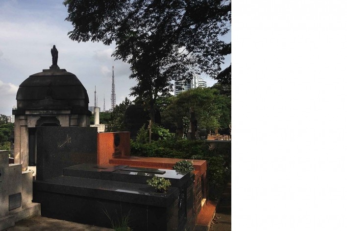 Cemitério do Araçá, São Paulo<br />Foto Abilio Guerra 