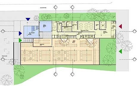 Planta baixa - pavimento térreo<br />Imagens dos autores do projeto 