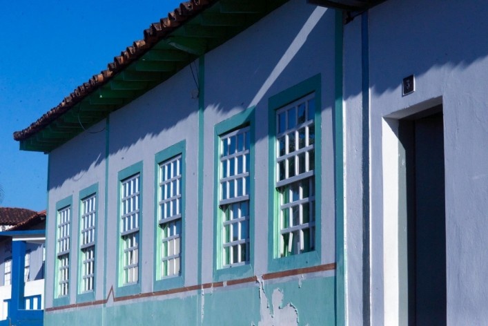 Aspecto do conjunto urbano edificado<br />Foto Fabio Lima 