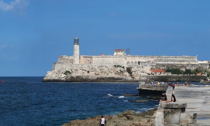 Fortaleza de los Tres Reyes del Morro, Habana Vieja, Cuba, 1583, arquiteto Bautista Antonelli<br />Foto Victor Hugo Mori 