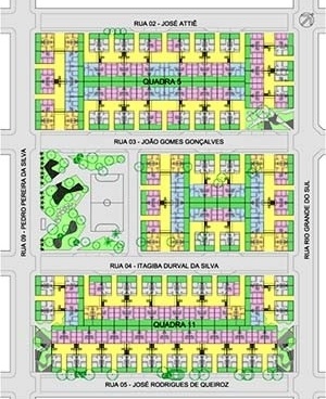 Planta Térreo<br />Imagem dos autores do projeto 