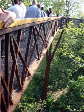 Kew Gardens, Xstrata Walkway Treetop, Londres<br />Foto Francine Sakata 
