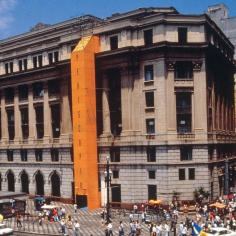 Periscópio, Arte Cidade 2, Edifício da Light, São Paulo, 1994
<br />Foto Nelson Kon 