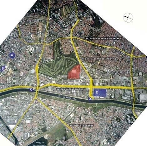 Localização<br />Imagem dos autores do projeto 