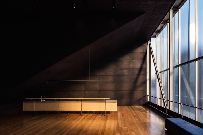 Sede do Instituto Moreira Salles, Arquitetos Vinicius Andrade e Marcelo Morettin, São Paulo<br />Foto Nelson Kon 
