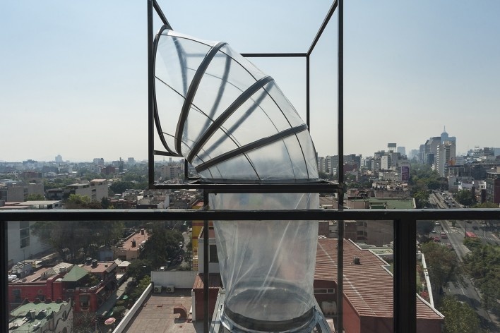 Subsolanus, Cidade do México, 2015-2016. Arquitetos Anna Juni, Enk te Winkel e Gustavo Delonero (Vão Arquitetura) + Marina Canhadas<br />Foto Luis Gallardo  [LGM Studio]