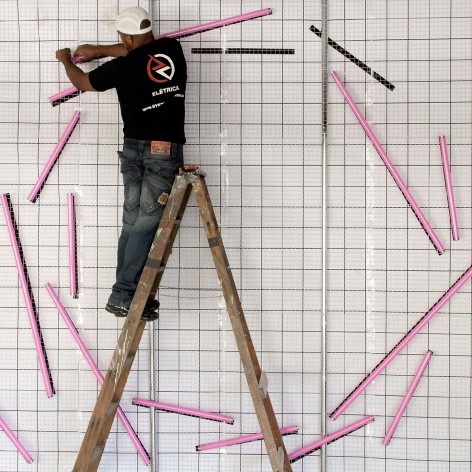 Exposição "Da próxima vez eu fazia tudo diferente"<br />Foto "The Making" Caio Guerra 