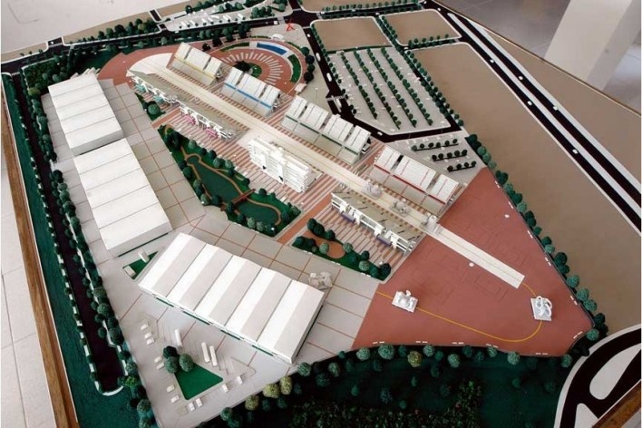 Vista da maquete [Escritório autor do projeto]