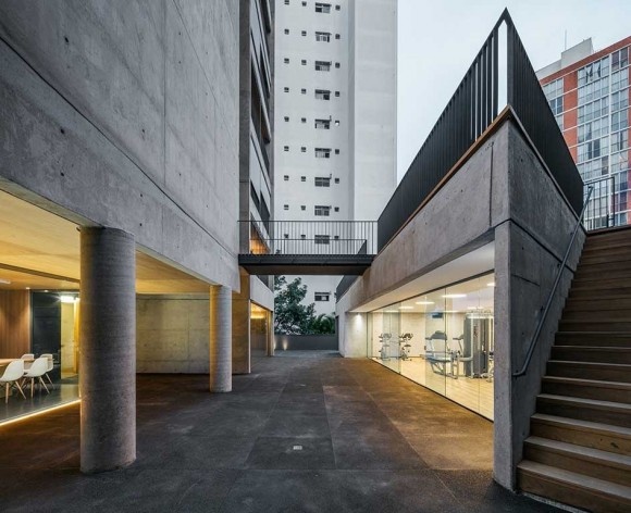 Residencial Huma Klabin, Vila Mariana, São Paulo, 2016, escritório UNA Arquitetos<br />Foto Nelson Kon 