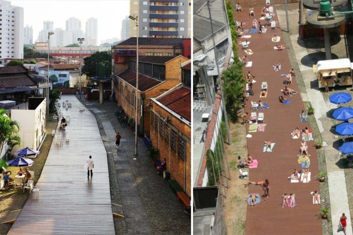 Buscar as formas de domínio público onde a coexistência naturalmente se realiza. SESC Pompéia<br />divulgação 