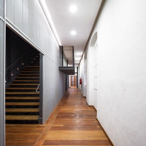 Casa do Carnaval, circulação, Salvador. Arquitetos Alexandre Prisco e Nivaldo Andrade<br />Foto Manuel Sá 